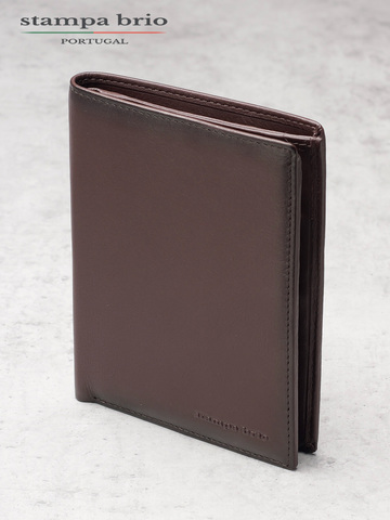 600 R - 3615 - Портмоне вертикальное 5в1 с RFID защитой, Stampa Brio