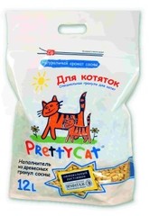PRETTY CAT WOOD GRANULES FOR KITTENS