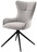Стул обеденный, крутящийся Irigo, ткань светло-серая