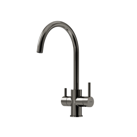 Sancos Taper SC4012GG Смеситель для кухни с краном для фильтрованной воды, цвет: воронёная сталь