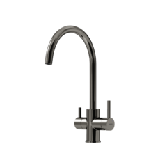 Sancos Taper SC4012GG Смеситель для кухни с краном для фильтрованной воды, цвет: воронёная сталь фото