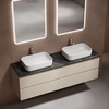 Sancos TT160A1X Столешница c отверстием под смеситель, 160x46, цвет: black sky