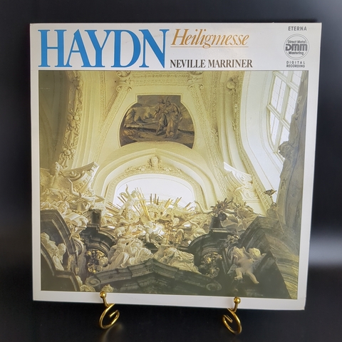 Виниловая пластинка  Joseph Haydn - Missa Sancti Bernardi Von Offida -Dur Fur Soli, Chor Und Orchester Hob. Xxii:10, LP 12 дюймов, винтаж ГДР, времен СССР