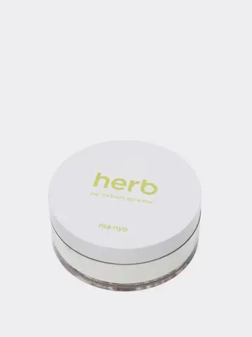 MN Herb Green No-Sebum Powder, 6.5g - Матирующая рассыпчатая пудра с комплексом трав