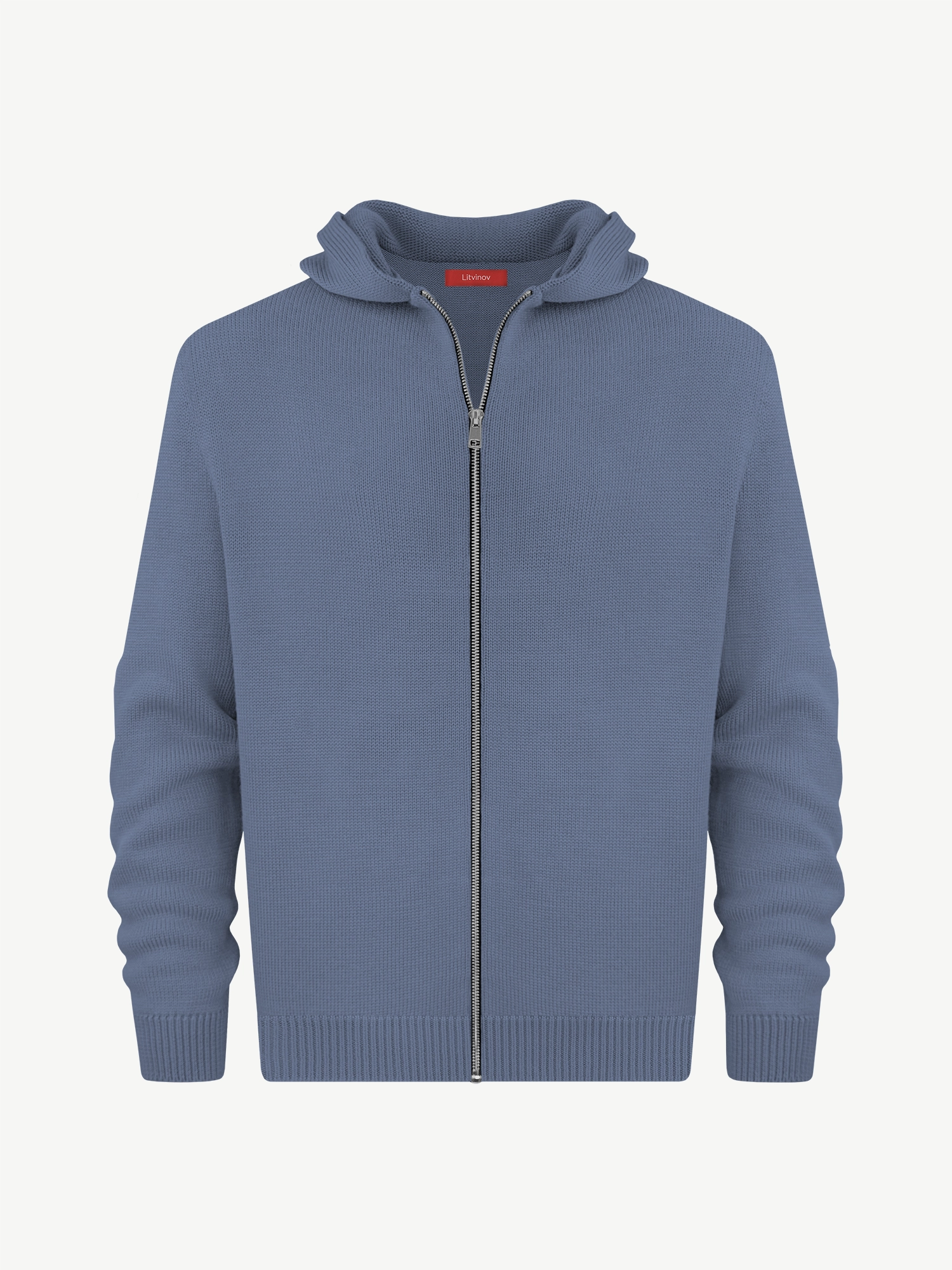 Толстовка на замке из кашемира