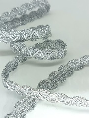 Тесьма декоративная люрекс, ш. 1,2 см