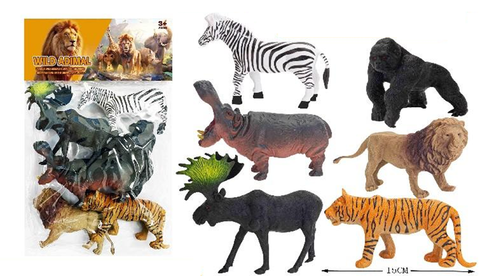 Набор диких животных0663 30*20 6 в уп