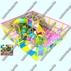 Детский игровой лабиринт "Гусеница"