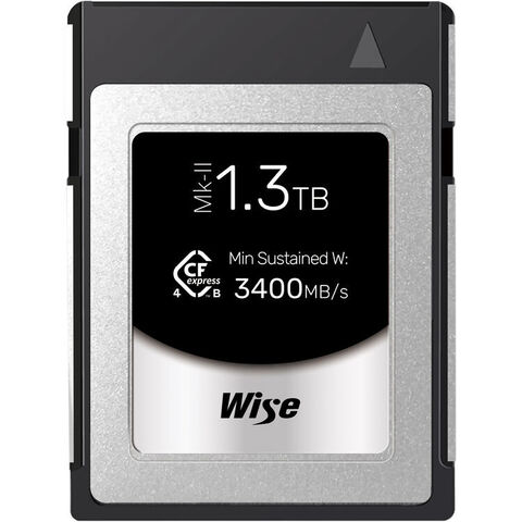 Карта памяти Wise 1.3TB Advanced CFexpress 4.0 Type B 3700/3600/3400 MB/s