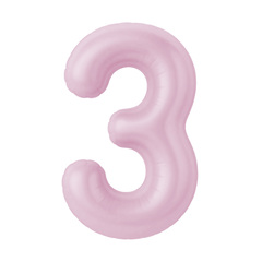 Аг 40''/102 см, Цифра Slim Зефирный 