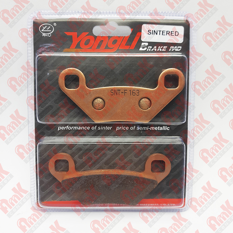 SNT-F163 Тормозные колодки дисковые мото YONGLI Sintered (FDB2276ST)
