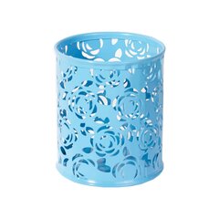 
          Подставка-стакан для канцтоваров Alingar, металлическая, круглая, узор "Розы", ассорти