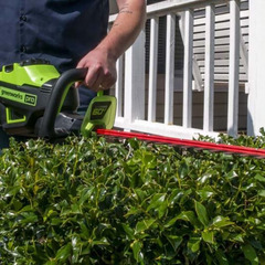 Кусторез Greenworks GD60HT66 60V (66 см) аккумуляторный, без АКБ и ЗУ