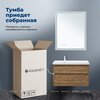 Aquanet 365908 Тумба с раковиной Nova Lite 2.0 100 L 2 ящ. цв. дуб рустикальный (365908)