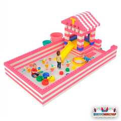 Детский центр «Стройландия», 6×3,2×2,5 м