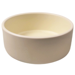 Mr.Kranch Bamboo керамическая миска белая на бамбуковой подставке 470 мл