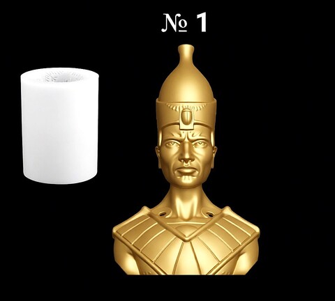 Силиконовый молд Бюст № 1