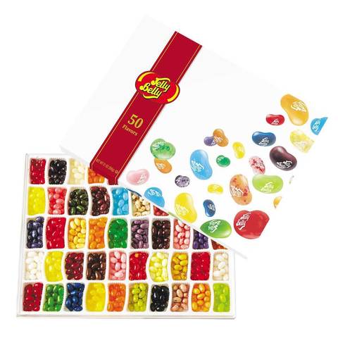 Jelly Belly 50 flavours Джелли Белли 50 вкусов 600 гр подарочный набор