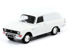 Moskvich-2734 white 1:43 DeAgostini Auto Legends USSR #137