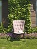 Лаунж-кресло пластиковое с подушкой Nardi Folio, антрацит, розовый