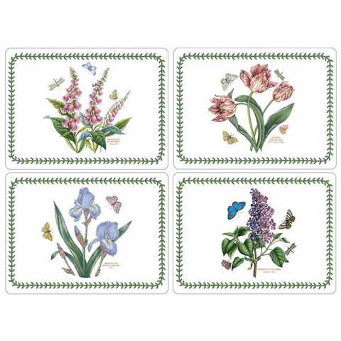 Набор плейсматов Pimpernel Ботанический сад 40х29 см, 4 шт, на пробке