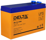 Аккумулятор Delta HR 12-24 W ( 12V 6Ah / 12В 6Ач ) - фотография