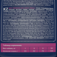 Brit Premium Dog Adult Small с курицей для взрослых собак мелких пород (1–10 кг) 1 кг