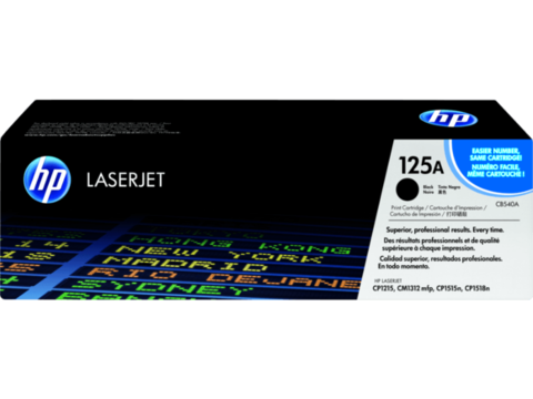 Лазерный картридж HP CB540A №125A чёрный