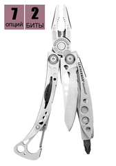 Мультитул Leatherman Skeletool, 7 функций, серебристый