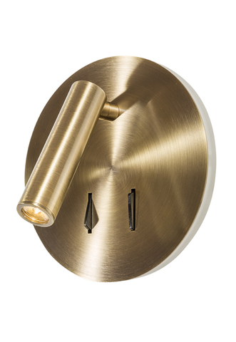 Настенный светодиодный светильник Crystal Lux CLT 223W BZ