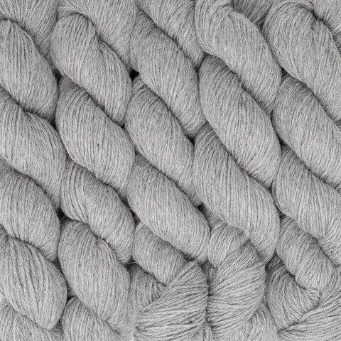 Пряжа Gazzal Baby Alpaca Pure Colors 6452 серый