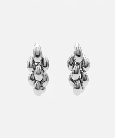 Серьги Pistil Chain Silver