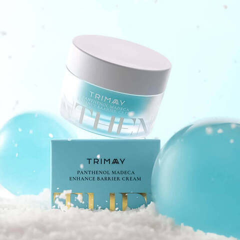 Барьерный крем с пантенолом и пептидами Trimay Pantenol Madeca Enhance Barrier Cream