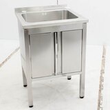 фото 2 Ванна моечная односекционная 600х600х850 ц/т, борт, закрытая на profcook.ru