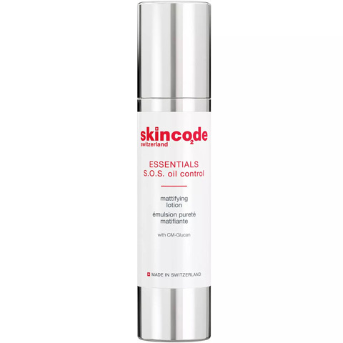 Skincode Essentials S.0.S Oil Control: СОС Матирующий лосьон для жирной кожи лица (S.0.S Oil Control Mattifying Lotion)