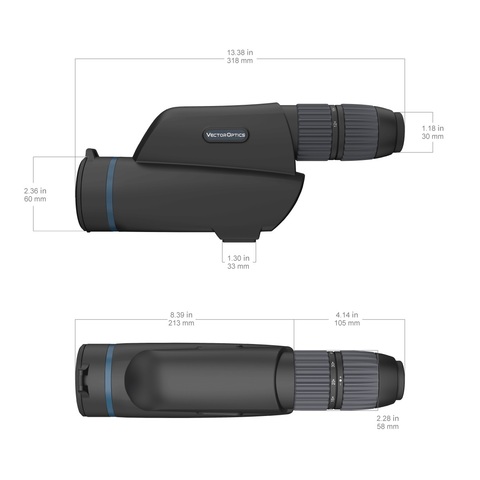 Зрительная труба Vector Optics CONTINENTAL 12-40x60 ED