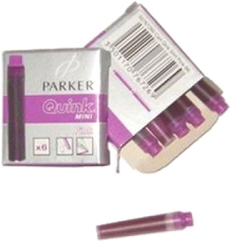 Картридж с чернилами Parker Quink MINI Z17, Pink (S0767260)