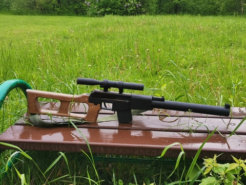 VSS Vintorez wood life size