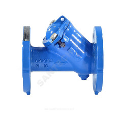 Клапан обратный чугун шаровой CBL4240 Ду 100 Ру10 Тмакс=80 оС фл шар чугун+NBR с самоочищающимся шаром Tecofi CBL4240-0100