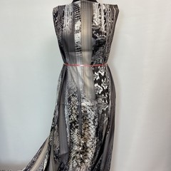 Ткань шелк матовый с эластаном анималистичный 1102