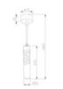 Подвесной светильник Technical Torre P037PL-L11B4K