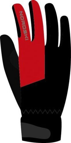 перчатки NORDSKI NSJ147190 Racing Jr Black/Red WS