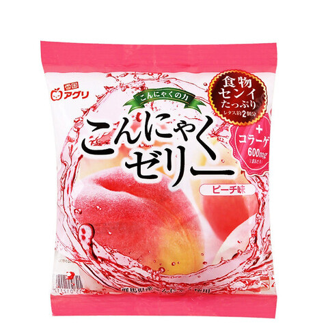 Желе Yukigini Aguri из конняку со вкусом персика