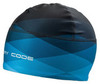Лыжная утепленная гоночная шапка 905 Victory Code AURORA blue/black