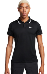 Теннисное поло Nike Court Dri-Fit Advantage Polo - black/white/white