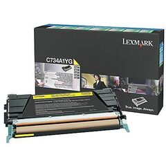 Картридж для принтеров Lexmark c73x/x73x голубой (cyan). Ресурс 6000 стр (C734A1CG)