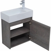 Aquanet 302520 Тумба c раковиной Nova Lite 50 1 дв. цв. дуб рошелье (302520)