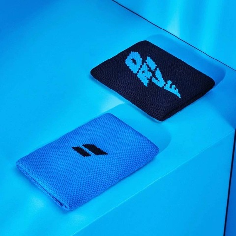 Набор напульсников Babolat LOGO JUMBO WRISTBAND (10x8см) Drive Blue
