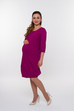 Платье для беременных 05827 серый