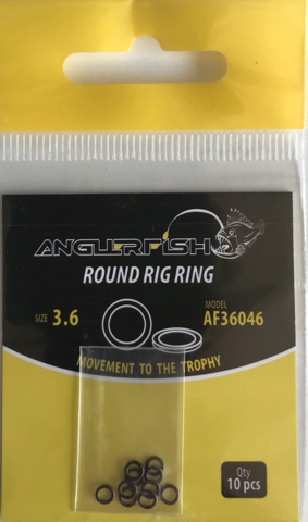 Anglerfish Round rig rings ф3.6 мм Кольцо (продажа от 5 шт)